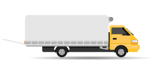 Refrigerated truck with lift (9m/16t)